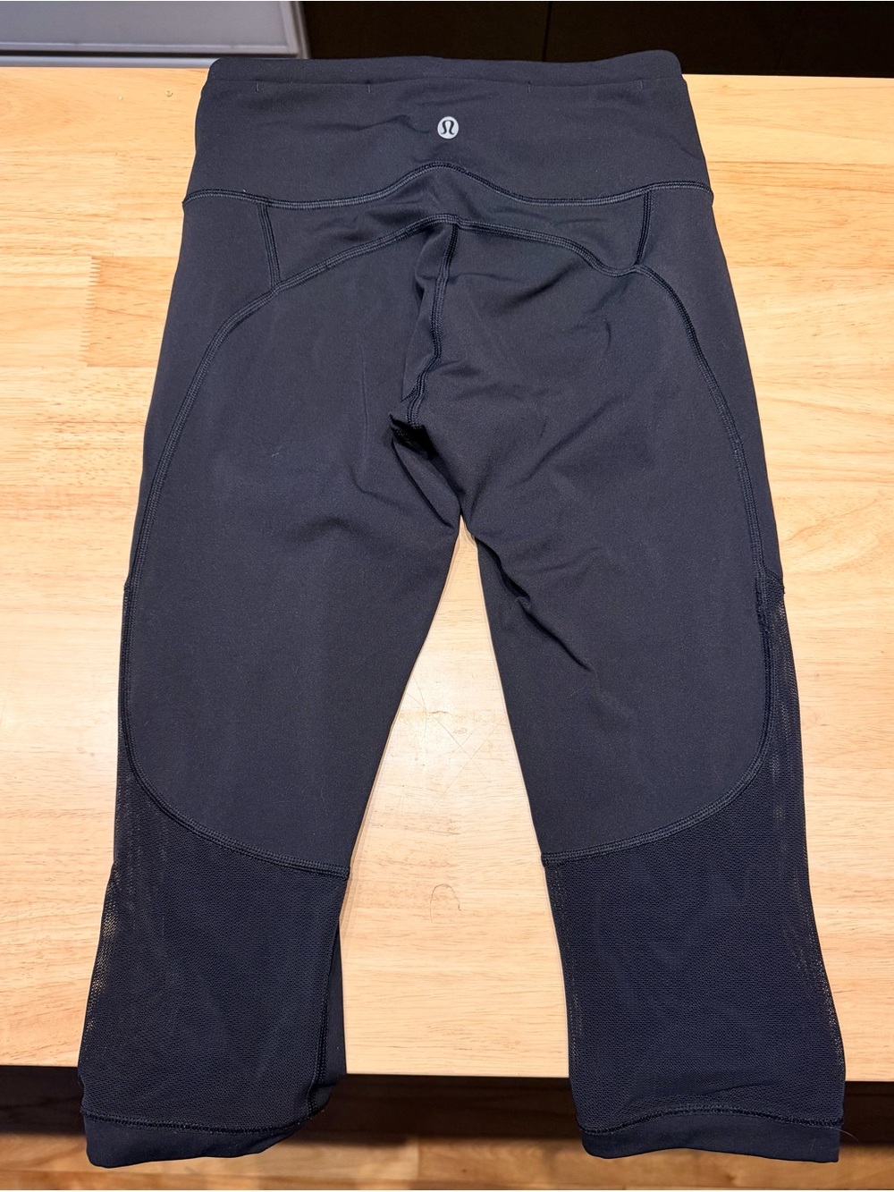 lululemon athletica Black Athletic Capri Leggings